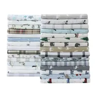 Eddie Bauer® Montlake Easy Care Flannel Sheet Set