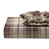 Eddie Bauer® Montlake Easy Care Flannel Sheet Set