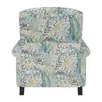 ProLounger Jemma Contemporary Push Back Recliner in Paisley