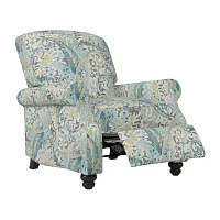 ProLounger Jemma Contemporary Push Back Recliner in Paisley