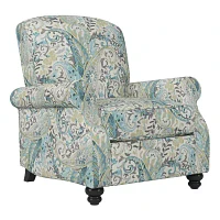 ProLounger Jemma Contemporary Push Back Recliner in Paisley