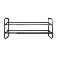 Home Expressions 2-Shelf Expandable Shoe Rack