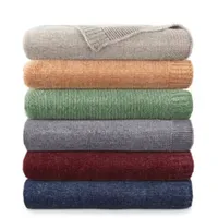 Liz Claiborne Luxe Chenille Throw