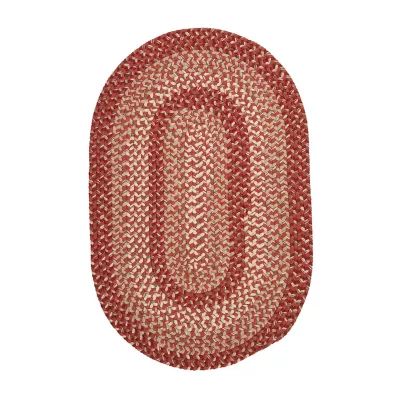 Colonial Mills Braxton Braided Reversible Indoor Outdoor Oval Area Rugs