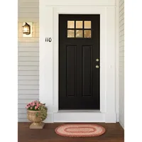 Colonial Mills Braxton Braided Reversible Indoor Outdoor Oval Accent Rugs