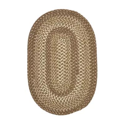 Colonial Mills Braxton Braided Reversible Indoor Outdoor Oval Accent Rugs