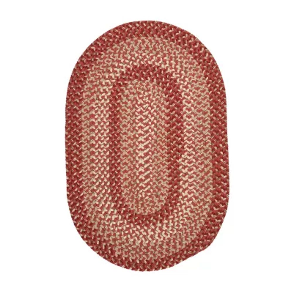 Colonial Mills Braxton Braided Reversible Indoor Outdoor Oval Accent Rugs