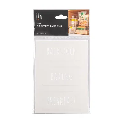 Home Expressions Pantry 18-pc. Labels