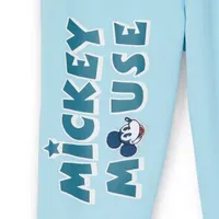 Disney Collection Little & Big Boys 2-pc. Mickey and Friends Mickey Mouse Pant Set