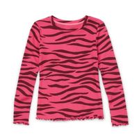 Thereabouts Little & Big Girls Round Neck Long Sleeve T-Shirt