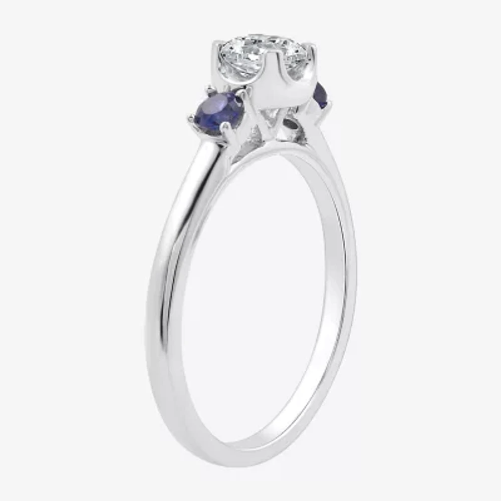 I Said Yes (H-I / I1) Womens 3/4 CT. T.W. Lab Grown White Diamond Sterling Silver Round Bridal Set