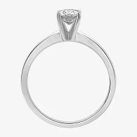 I Said Yes (H-I / I1) Womens 1 CT. T.W. Lab Grown White Diamond Sterling Silver Oval Solitaire Bridal Set