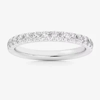 Signature By Modern Bride (Si1-Si2/H-I) 2MM 1/2 CT. T.W. Lab Grown White Diamond 14K Gold Wedding Band