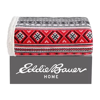 Eddie Bauer Classic Fair Isle Lightweight Throw