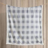 Eddie Bauer Mountain Plaid Washable Lightweight Throw