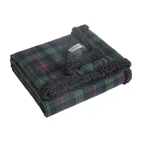 Eddie Bauer Mountain Pine Tartan Lightweight Throw