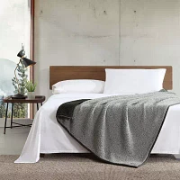 Eddie Bauer Solid Bi Colored Lightweight Throw