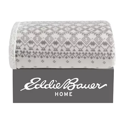 Eddie Bauer Fair Isle Peak Lightweight Throw