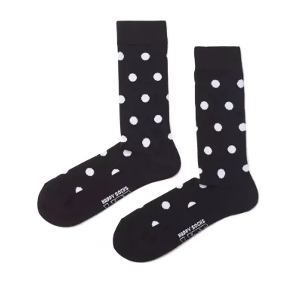 Happy Socks LITE Dot 1 Pair Crew Socks Mens