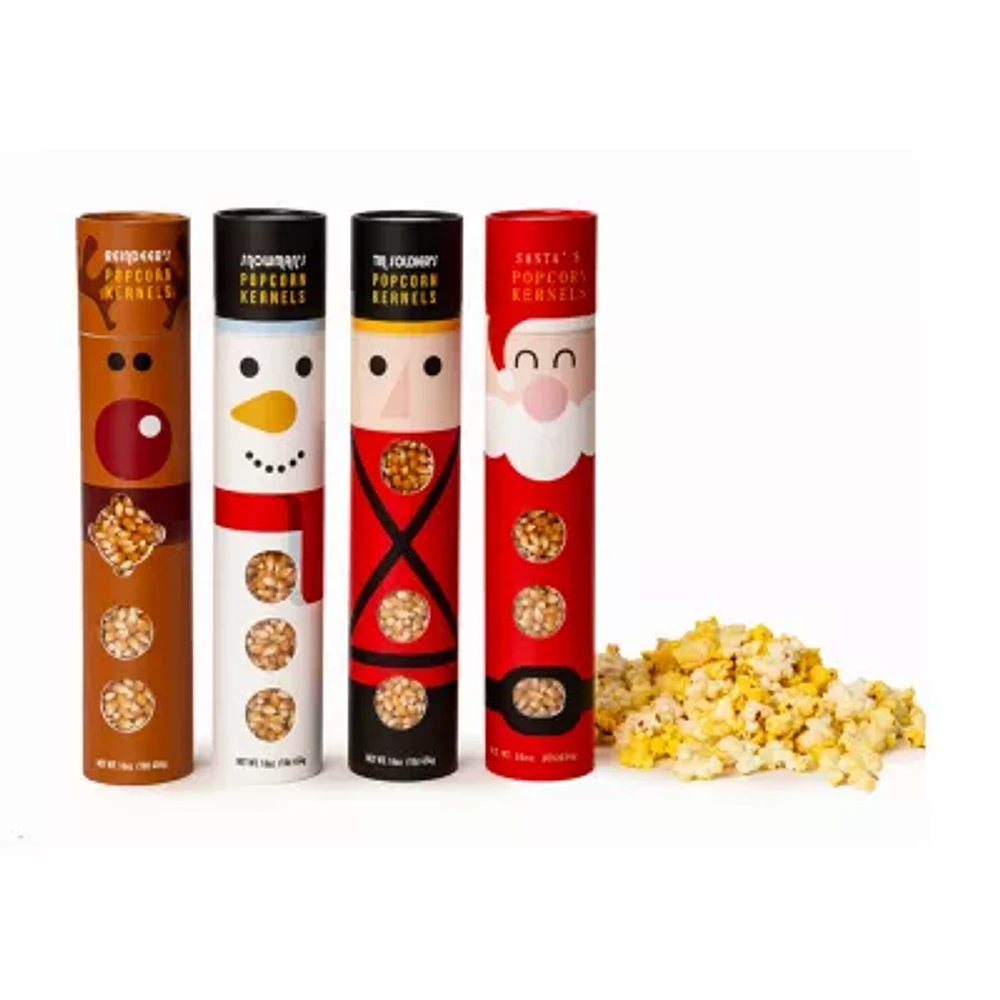 Wabash Valley Farms Festive Kernel Crew Collection Food Set