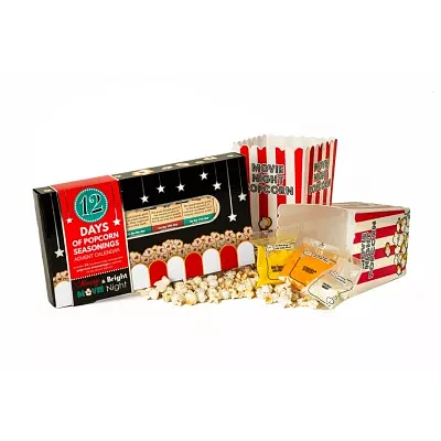 Wabash Valley Farms Cinema- Style Popcorn And Seasoning Countdown Food Set