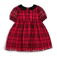 Mia & Mimi Baby Girls 2-pc. Short Sleeve A-Line Dress