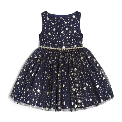 Mia & Mimi Toddler Girls Sleeveless Tutu Dress