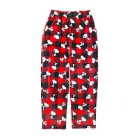 Snoopy Mens Fleece Pajama Pants