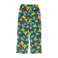 Grinch Mens Fleece Pajama Pants