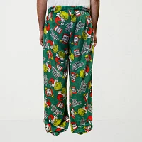 Grinch Mens Fleece Pajama Pants