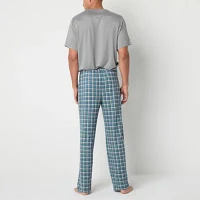 Ande Mens Crew Neck Short Sleeve 2-pc. Pajama Sets