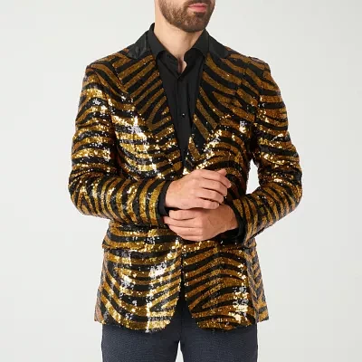 OppoSuits Mens Tiger Royale Blazer