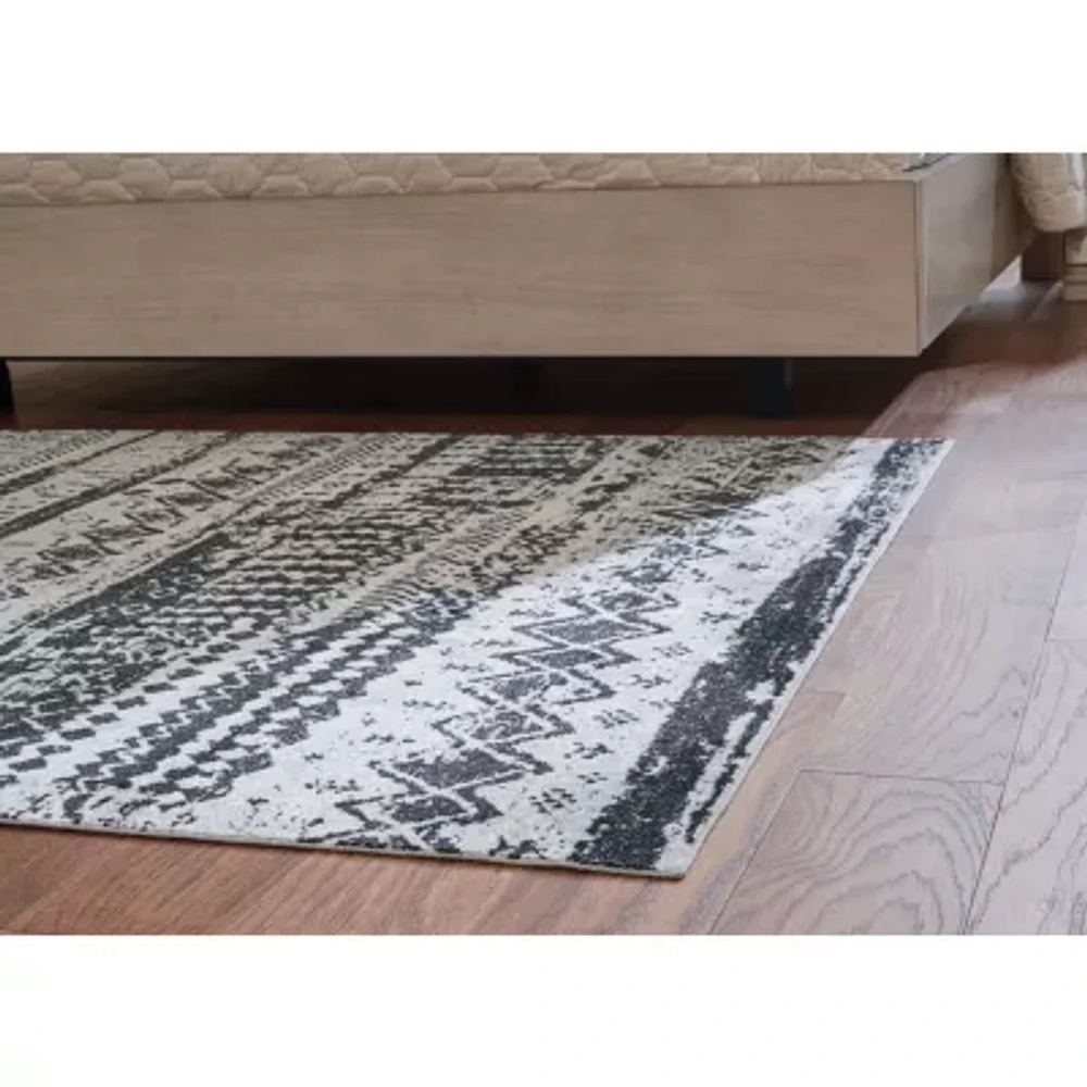 Signature Design by Ashley® Devman Washable Indoor Rectangular Area Rug