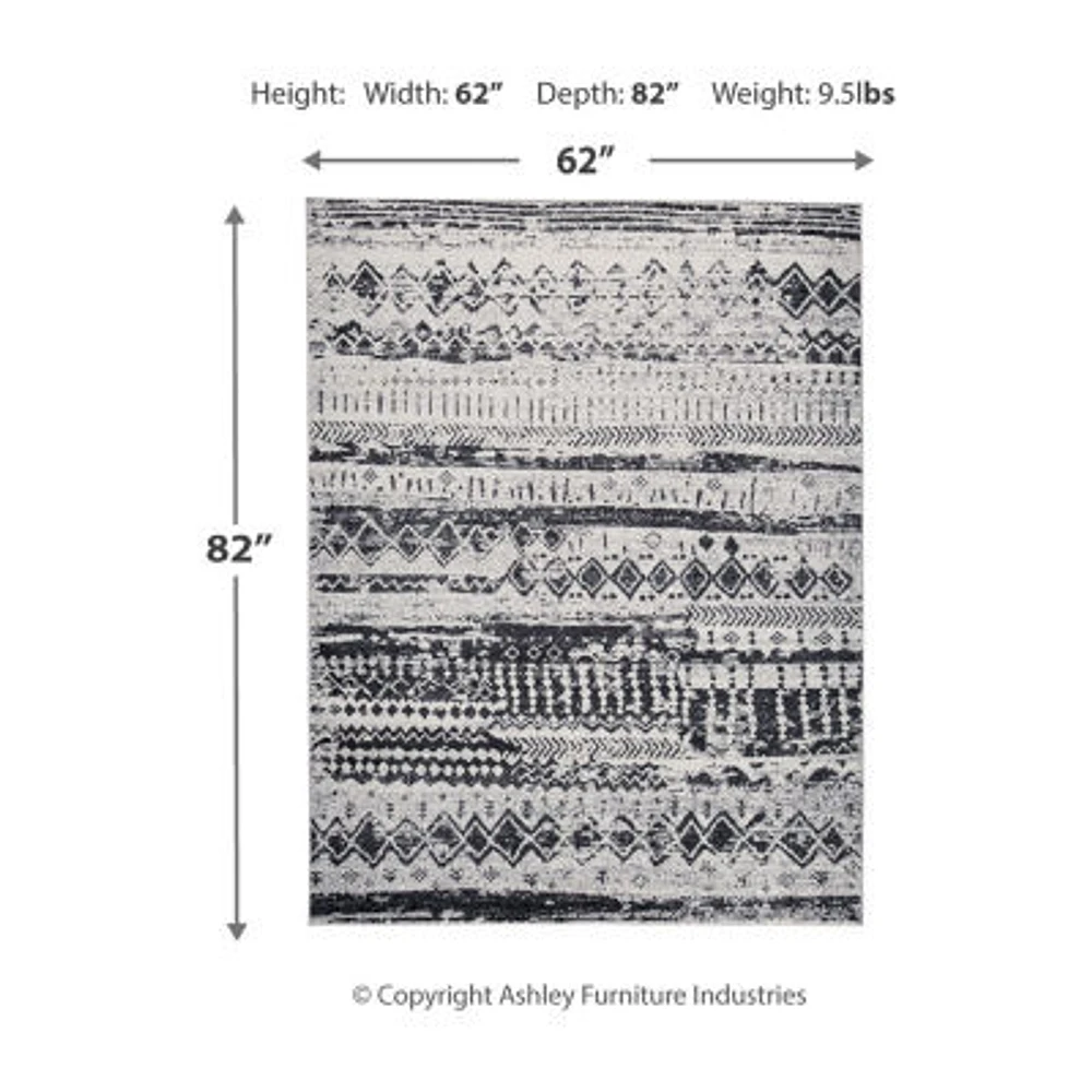 Signature Design by Ashley® Devman Washable Indoor Rectangular Area Rug