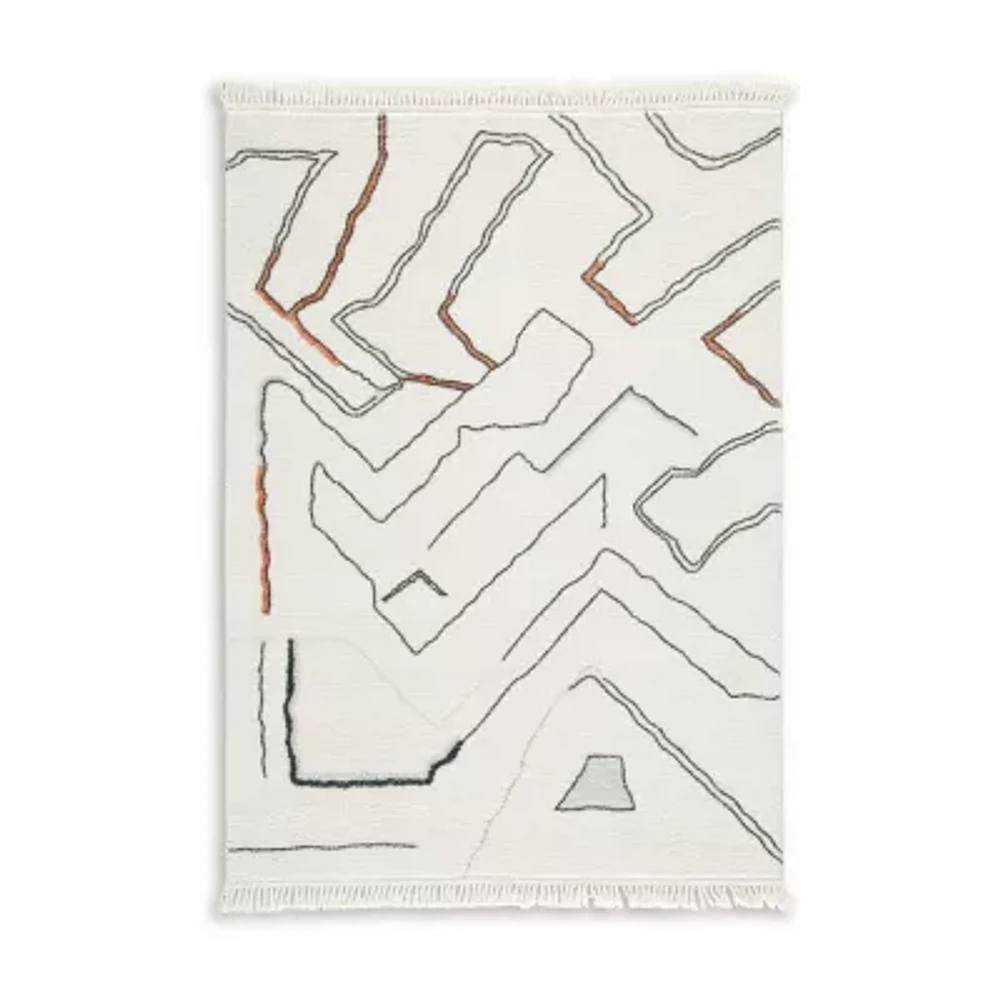 Signature Design by Ashley® Cadeworth Washable Indoor Rectangular Area Rug