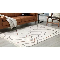 Signature Design by Ashley® Cadeworth Washable Indoor Rectangular Area Rug