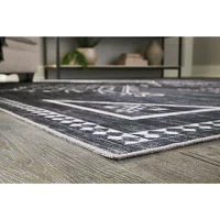 Signature Design by Ashley� Arloman Washable Indoor Rectangular Area Rug