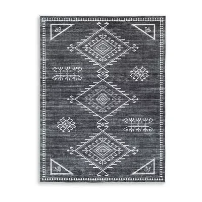 Signature Design by Ashley� Arloman Washable Indoor Rectangular Area Rug