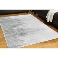 Signature Design by Ashley® Milset Washable Indoor Rectangular Area Rug