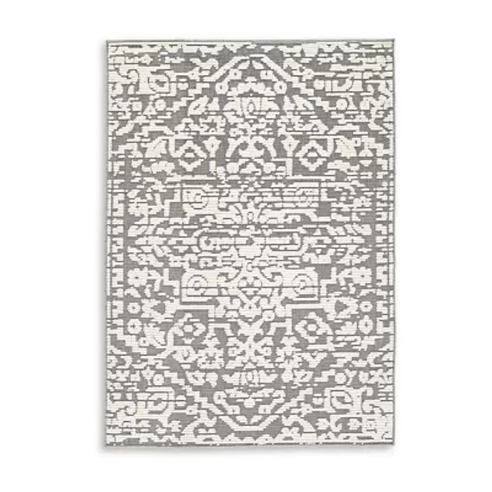 Signature Design by Ashley� Oddetteley Washable Indoor Rectangular Area Rug