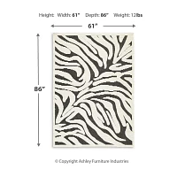 Signature Design by Ashley® Thomwith Washable Indoor Rectangular Area Rug