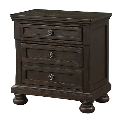 Bennett 3-Drawer Nightstand