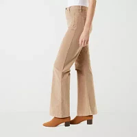 Gloria Vanderbilt Womens High Rise Flare Corduroy Pant