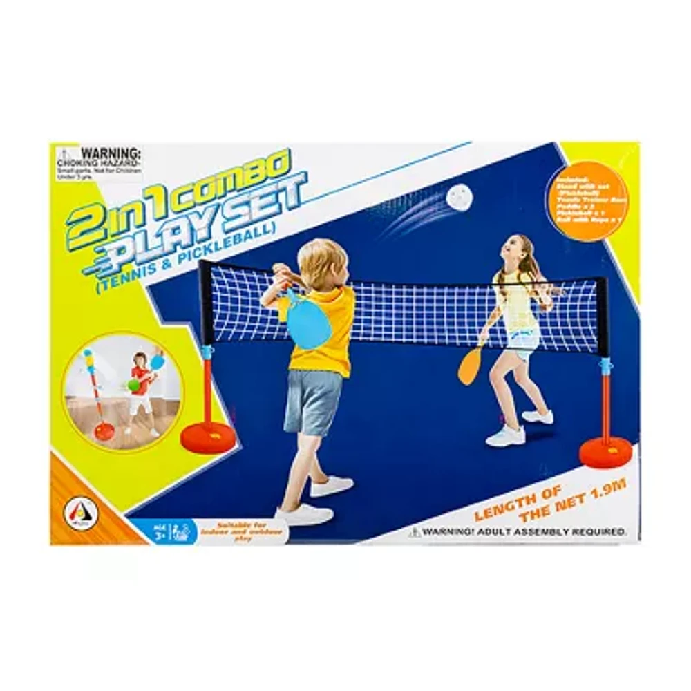 Aojie Toys 2 In 1 Combo 7-pc. Pickleball Set