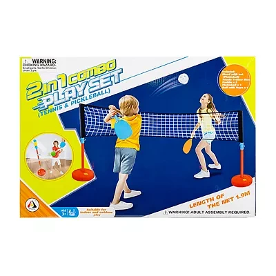 Aojie Toys 2 In 1 Combo 7-pc. Pickleball Set