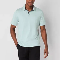 Stylus Mens Regular Fit Short Sleeve Polo Shirt