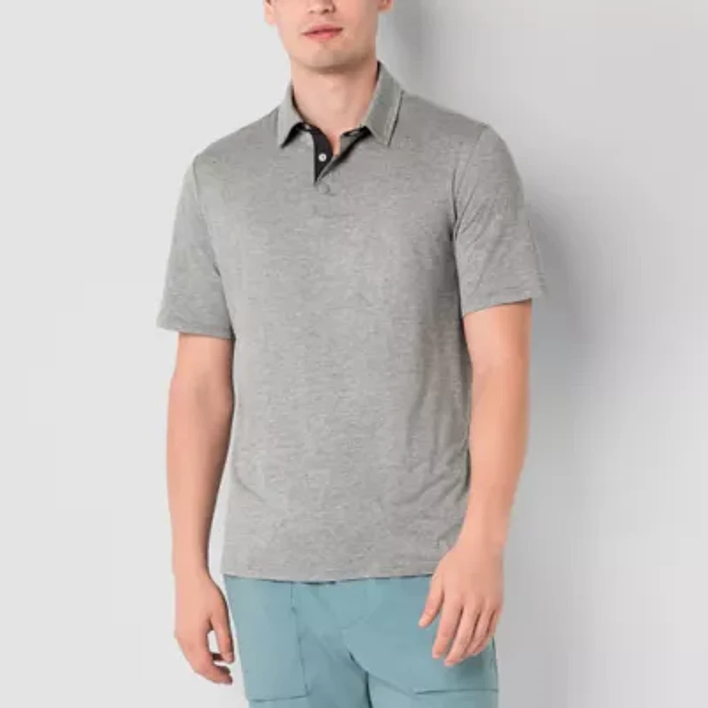 Stylus Mens Regular Fit Short Sleeve Polo Shirt