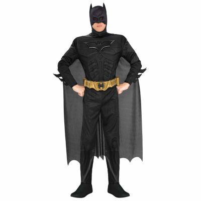 Mens The Dark Knight Rises Batman Muscle Chest Deluxe Costume - Dc Comics