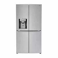 LG ENERGY STAR® 22.7 cu.ft. Smart Wi-Fi Enabled 4-Door Counter-Depth French-Door Refrigerator