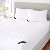 Queen Street Excellence 233 Thread Count Cotton Top Allergen Barrier Waterproof Mattress Pad